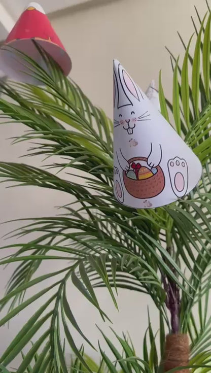 Rabbit & Bird Paper Crafts- Paperooo